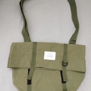 aigle messenger/tote bag, used